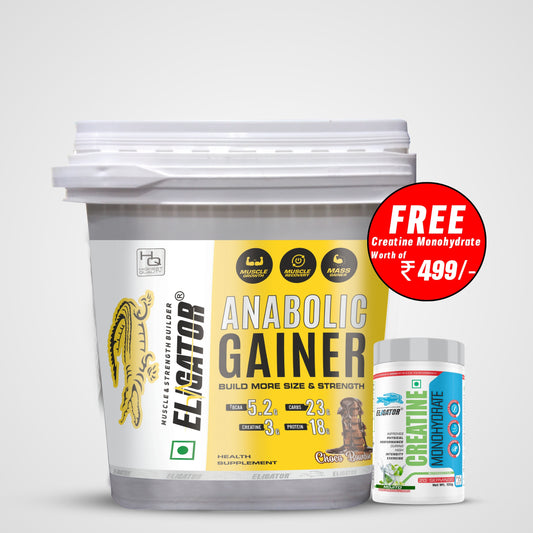 Eligator Anabolic Gainer with Free Creatine Monohydrate - 100g