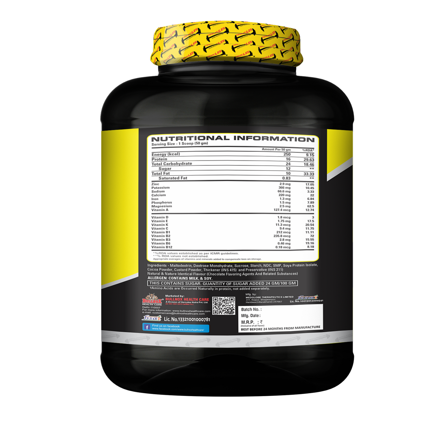 Bullnox Gainer Fast Weight Gainer