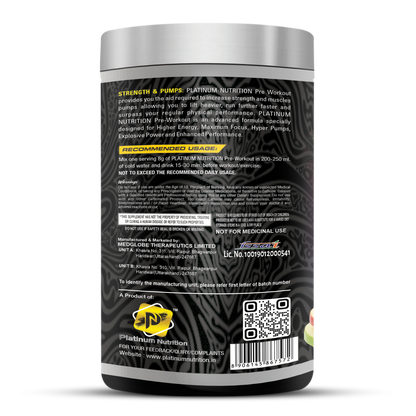 Platinum Nutrition Crazy pump Pre workout