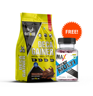 Daffodill Deca Gainer with Free Multivitamins