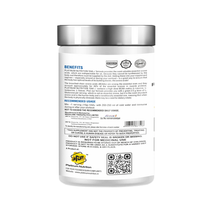 Platinum Nutrition EAA 30 Servings