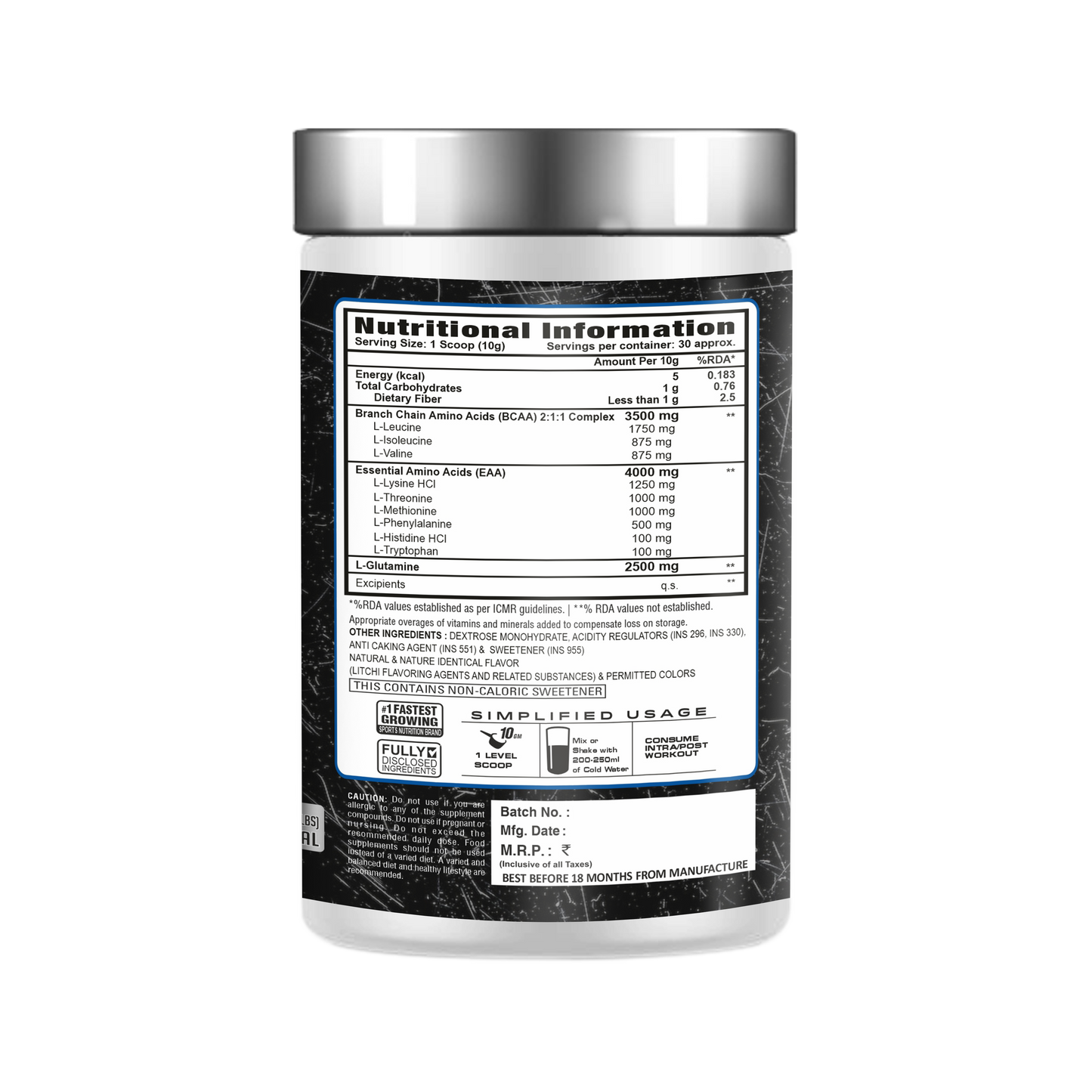 Platinum Nutrition EAA 30 Servings