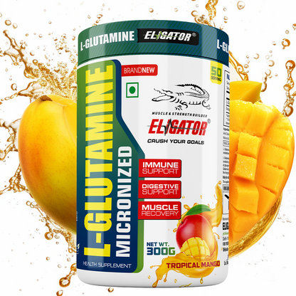 Eligator L Glutamine Micronized – 50 SERVING