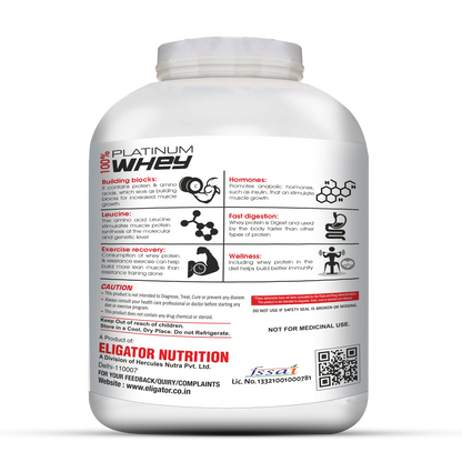 Eligator Nutrition 100 % Platinum Whey