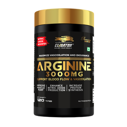 Eligator Nutrition Premium Series Arginine 3000 Mg 90 Tablets