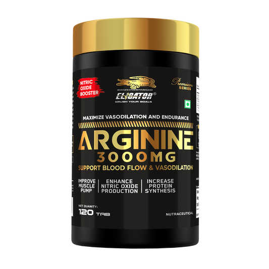 Eligator Nutrition Premium Series Arginine 3000 Mg 90 Tablets