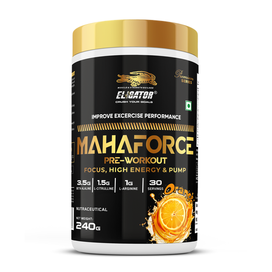 Eligator Nutrition Premium Series Mahaforce Pre Workout 30 Serving