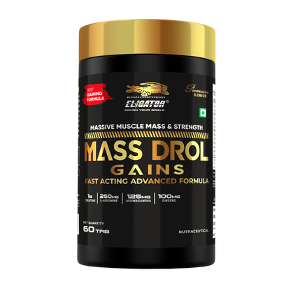 Eligator Nutrition Premium Series Mass Drol Gains 60 Tablets