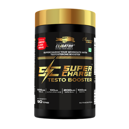 Eligator Nutrigtion Premium Series Super Charge Testo Booster 90 Tablets