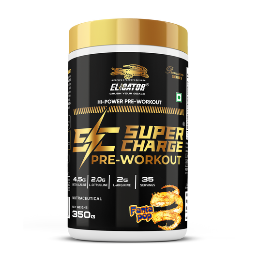 Eligator Nutrition Premium Series Super Charge Pre Workout 35 Serving