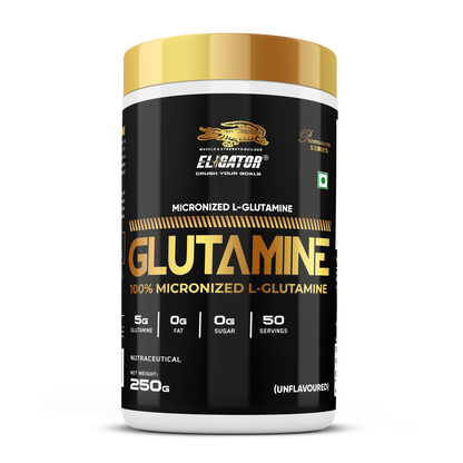 Eligator Nutrition Premium Series Glutamine 250 Gm