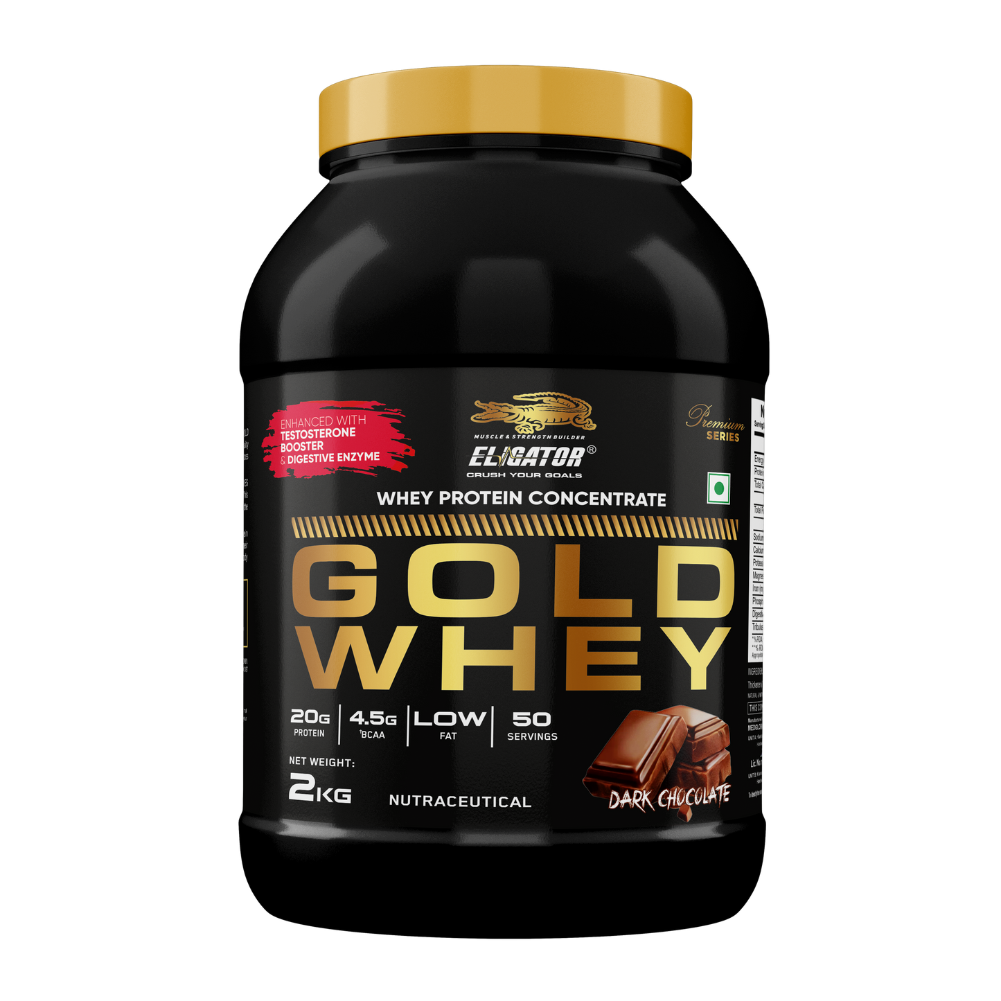 Eligator Nutrition Premium Series Gold Whey 2 Kg