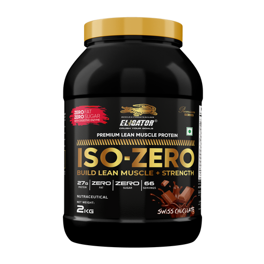 Eligator Nutrition Premium Series ISO Zero Isolate Whey Protein