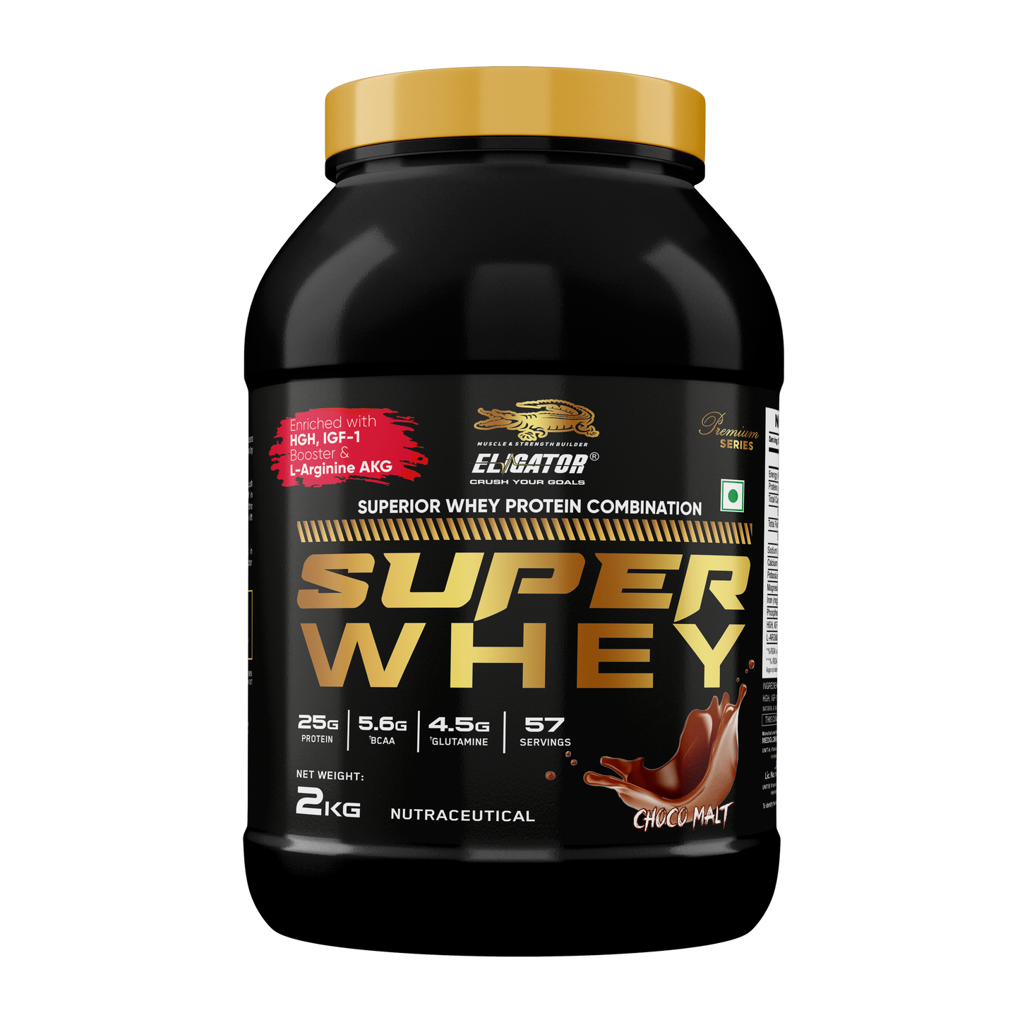 Eligator Nutrition Premium Series Super Whey 2 Kg