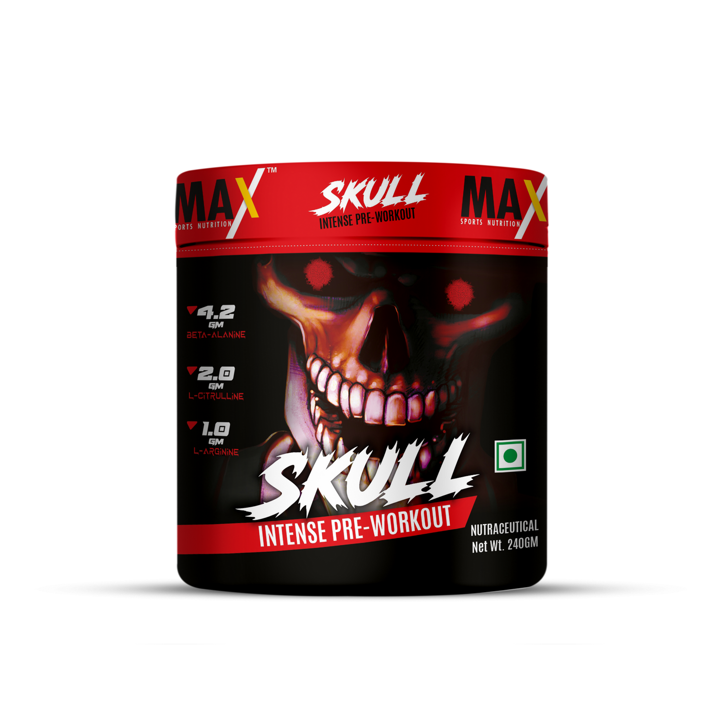 Max Sports Skull Intense Pre Workout