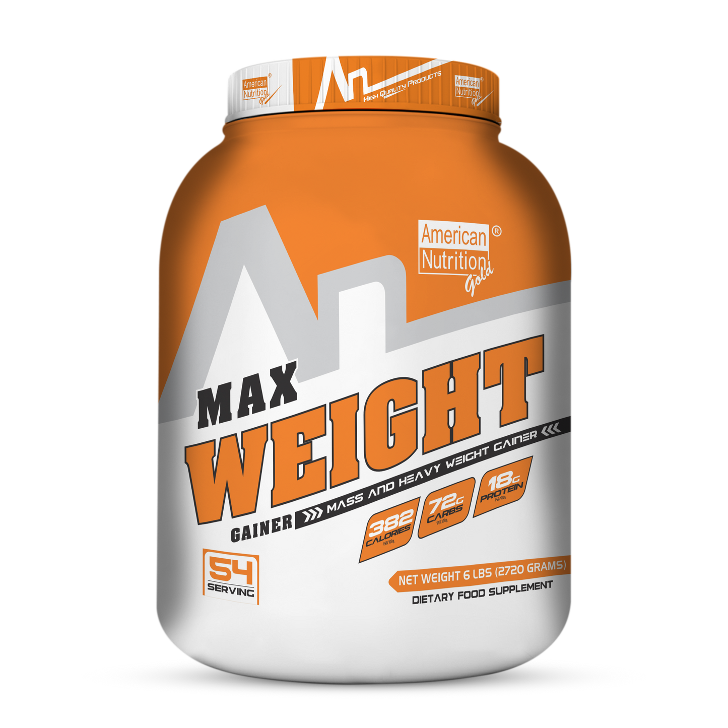 American Nutrition Max Weight gainer Chocolate 2.7 Kg