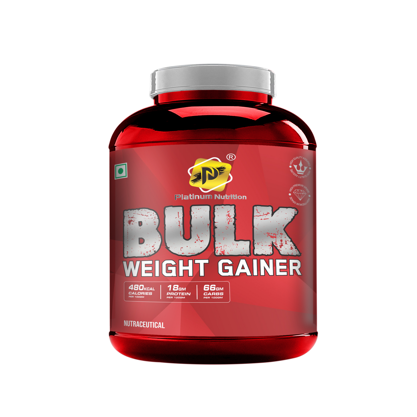 Platinum Nutrition Bulk Weight Gainer 2.7 Kg