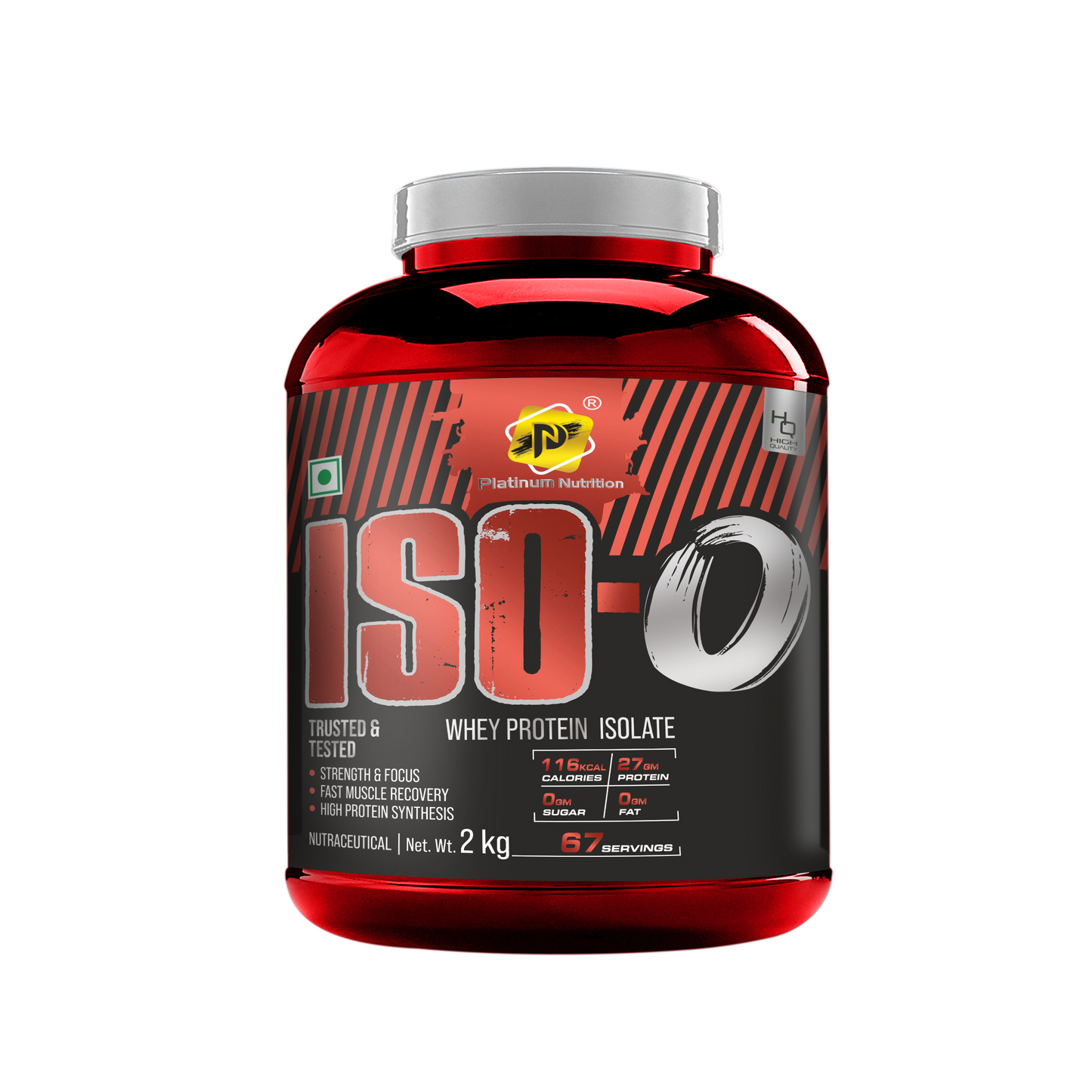 Platinum Nutrition Iso-0 Whey Protein 2 Kg