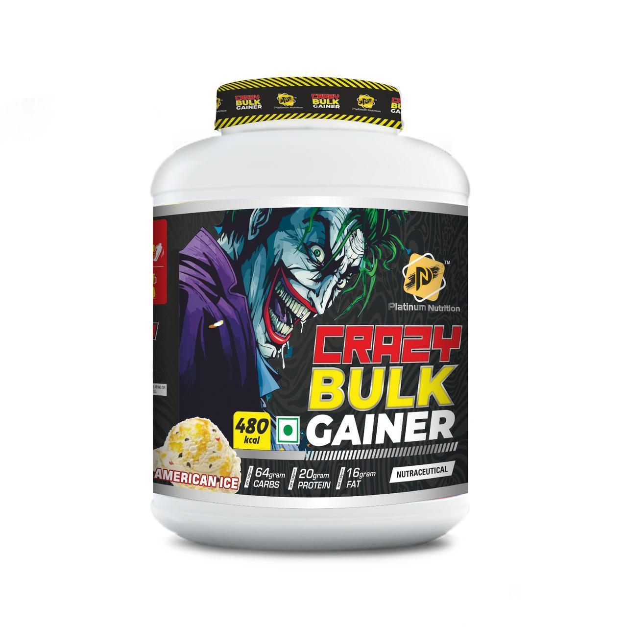 Platinum Nutrition Crazy Bulk Gainer