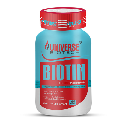 Universe Biotech Biotin 10,000 Mcg 100 Tab