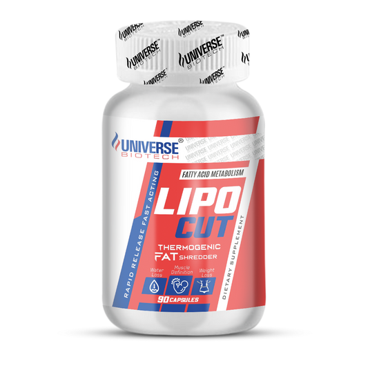 Universe Biotech Lipo Cut Thermogenic Fat Burner 90 Capsules