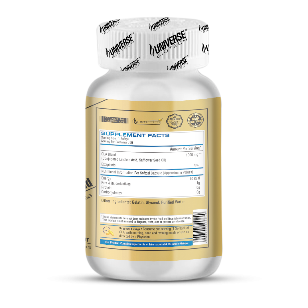 Universe Biotech CLA 90 Softgels