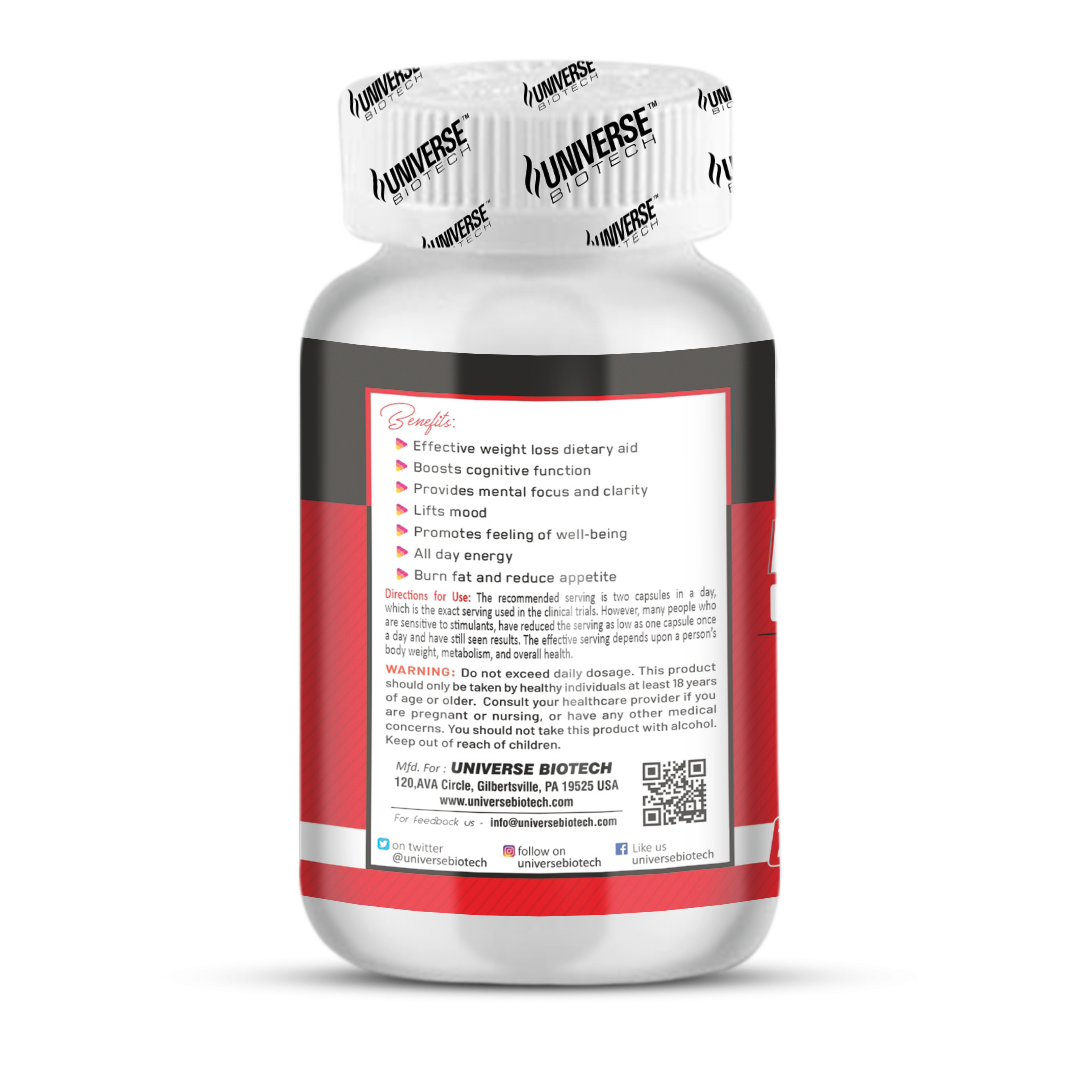 Universe Biotech ECA Stack 120 Capsules