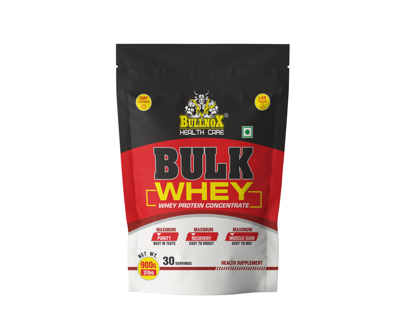 Bullnox Bulk Whey - 900g (2lbs)